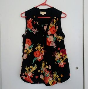 SALE! 🚚 Modcloth Floral pattern Sleeveless Top